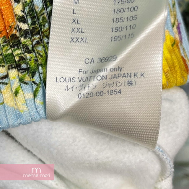 LOUIS VUITTON - LOUIS VUITTON 2020SS Printed Flowers Hoodie 1A7QI2