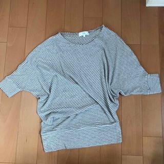 ニッセン(ニッセン)の7days Life Styling  アシメトリー　トップス【used】(カットソー(半袖/袖なし))