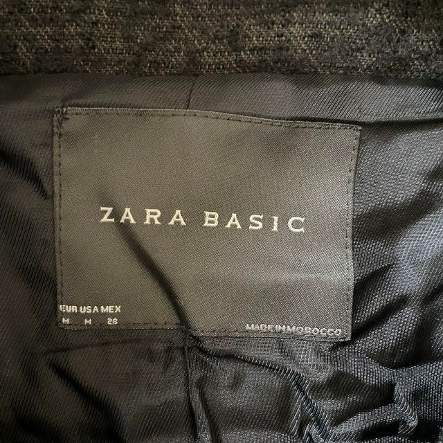 ZARA BASIC ザラベーシック コート 黒 ブラック M レディース