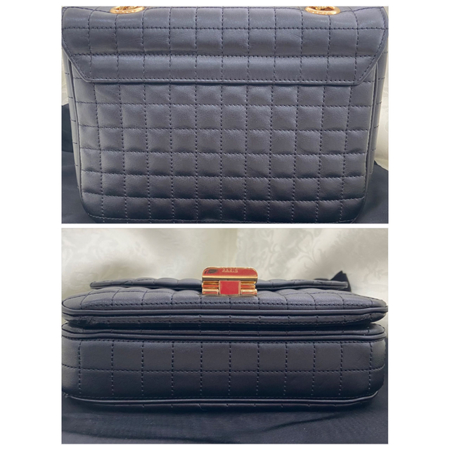 CELINE - 【美品】セリーヌ CELINE Cセー スモール キルティング CELINE - 【美品】セリーヌ CELINE Cセー スモール キルティング