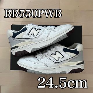 ニューバランス(New Balance)のNew Balance 550 BB550PWB 24.5cm 即日発送 美品(スニーカー)