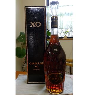 【美品】カミュ CAMUS XO ロングネック コニャック 未開封 1000ml(ブランデー)