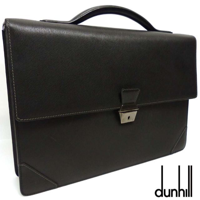 イタリア製 dunhill / ダンヒル ビジネスバッグ/ブリーフケース(鍵付き | フリマアプリ ラクマ