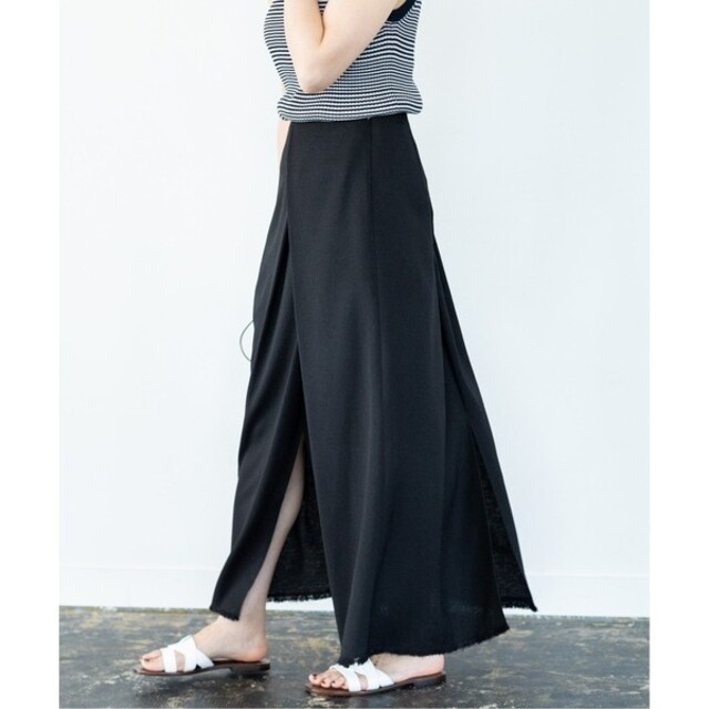 IENA(イエナ)のaco様専用❄️21SS超美品デザインスリットスカート レディースのスカート(ロングスカート)の商品写真
