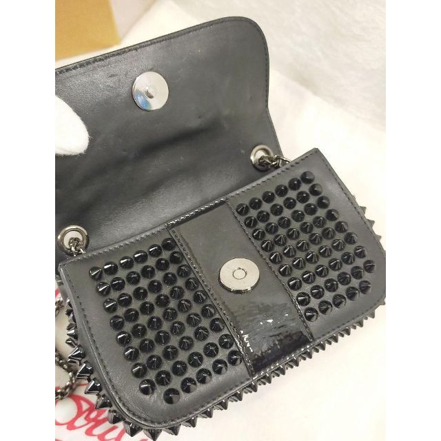 クリスチャンルブタン スパイクスタッズ チェーンバッグ TK859