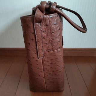 ハンドメイド オリジナルバッグ オーストリッチ フルポイント トート ...