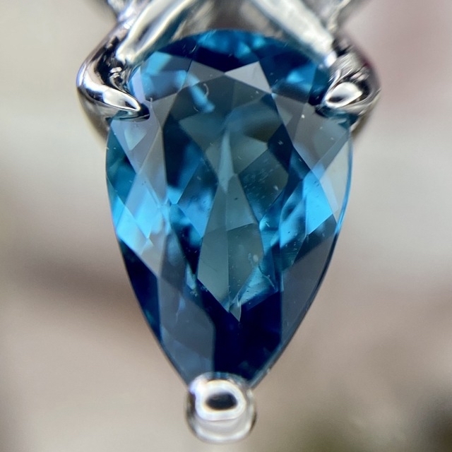 『専用です』天然インディコライトトルマリンダイヤモンド 計1.049ct PT  レディースのアクセサリー(ネックレス)の商品写真