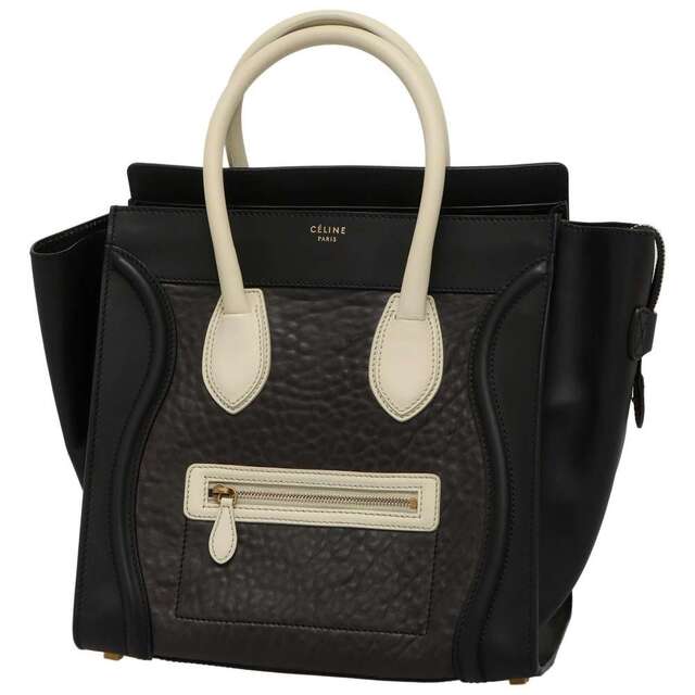 出産祝い - celine セリーヌ 黒 トートバッグ CELINE 165213ITH.07SU