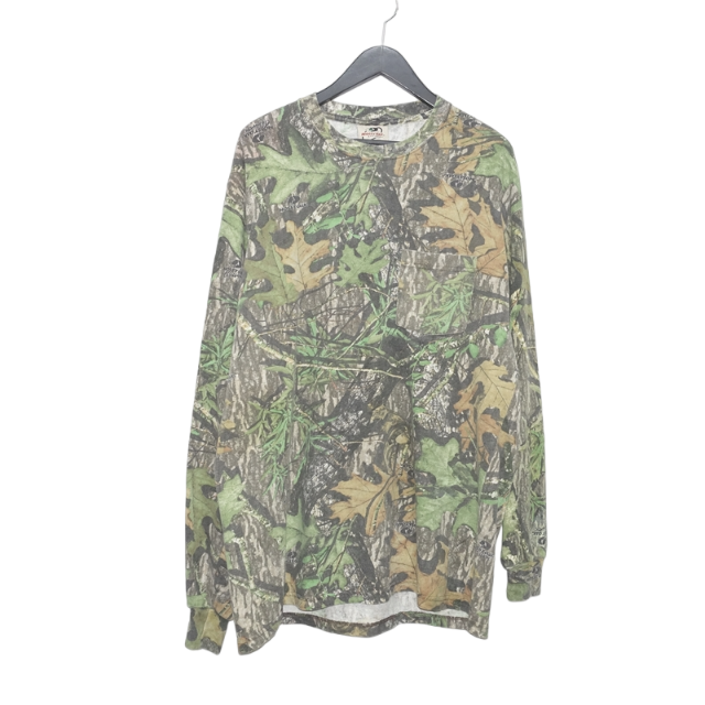 USED MOSSY OAK REAL TREE L/S TEE