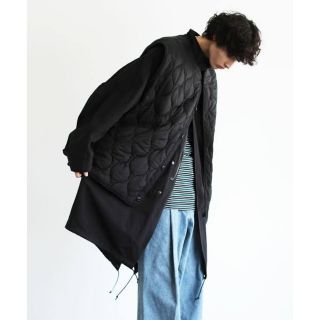 VICTIM M65 BIG COAT＆ QUILTED BIG VEST