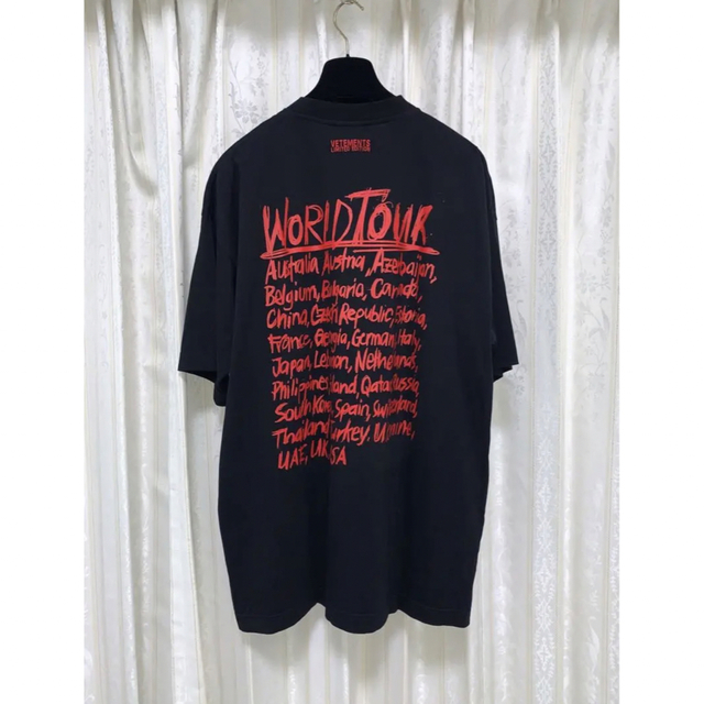 割引購入割引購入VETEMENTS WORLD TOUR Tシャツ 美品 Tシャツ