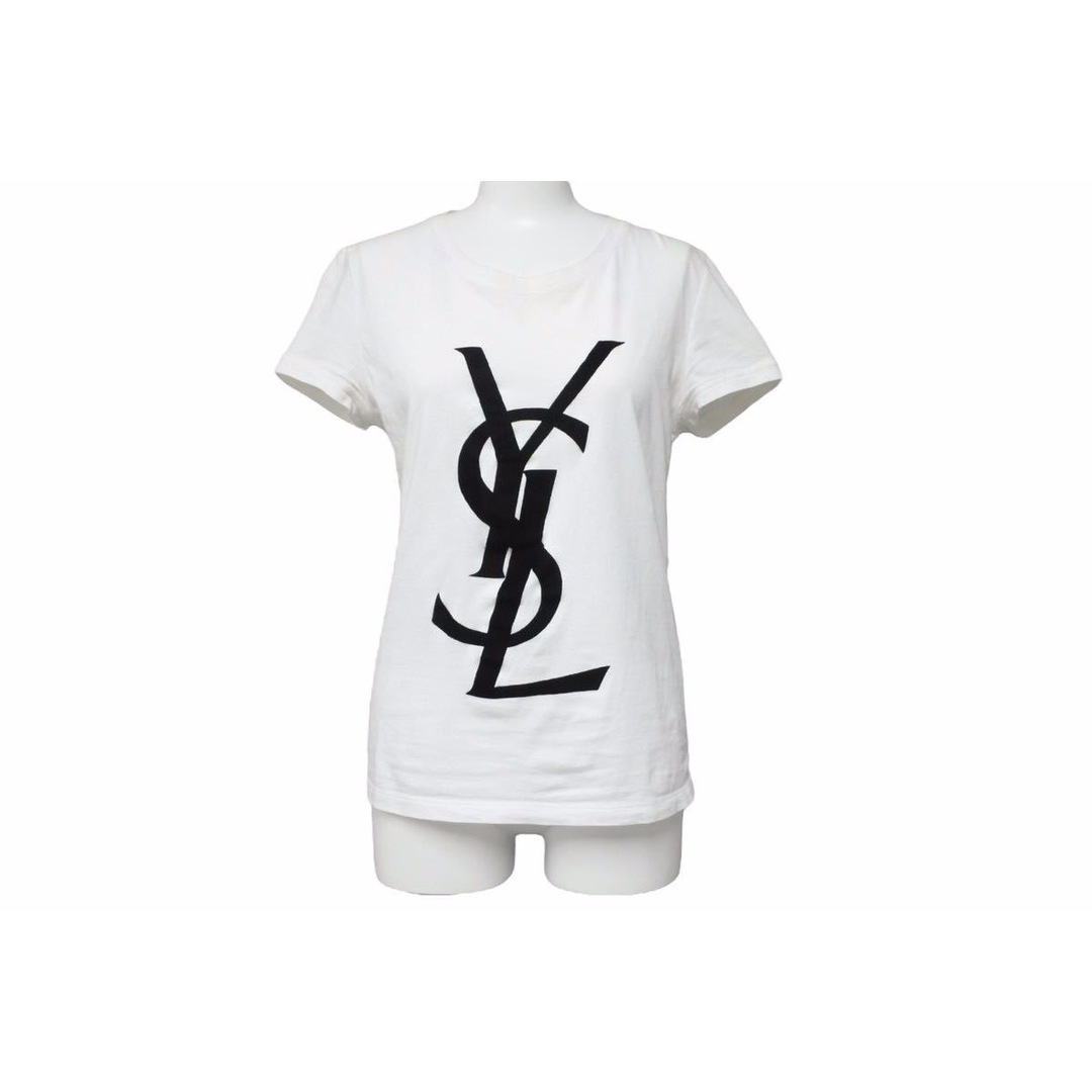 YVES SAINT LAURENT イブサンローラン 半袖Tシャツ ブランドロゴ ...