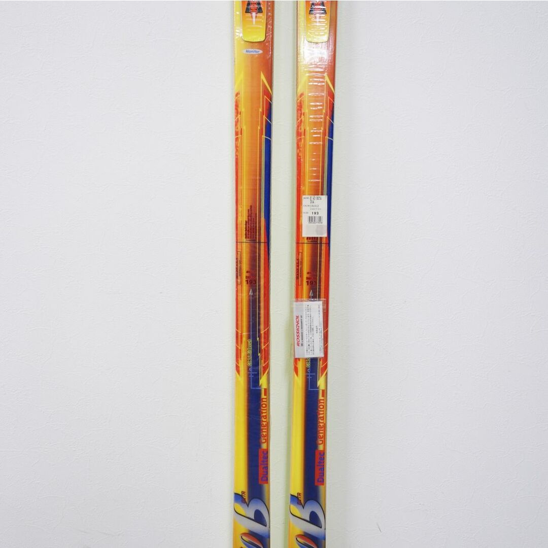 【海外輸入】 ロシニョール 未使用 - ROSSIGNOL ROSSIGNOL 193cm E40B DUALTEC レーシング
