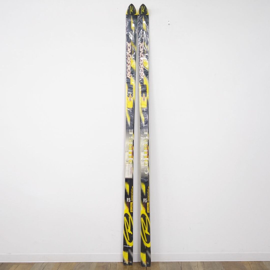 素材-未使用 ロシニョール ROSSIGNOL Dualtec Generation 193cm センター 63ｍｍ スキー板 アウトドア 約1750ｇ(一本あたり)