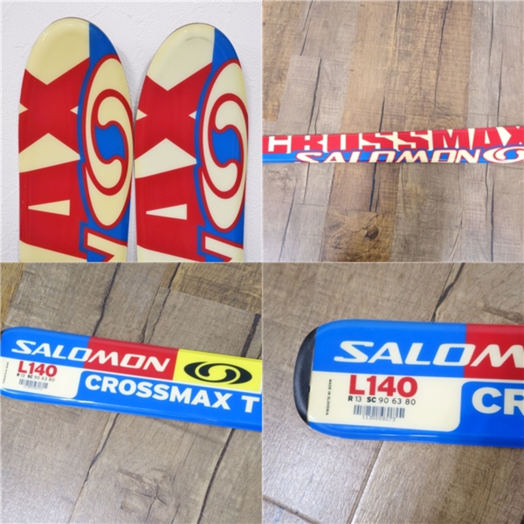 SALOMON - 未使用 サロモン SALOMON CROSSMAX T 140cm センター SALOMON - 未使用 サロモン SALOMON CROSSMAX T 140cm センター
