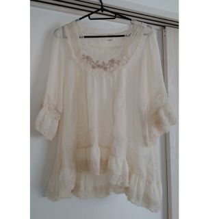 アクシーズファム(axes femme)のaxes femme　シフォンブラウス(シャツ/ブラウス(半袖/袖なし))