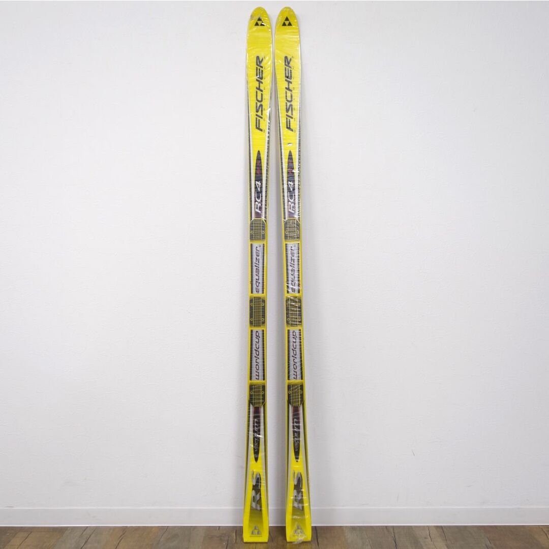 未使用 フィッシャー FISCHER JR RACE CARVING SKI 173cm センター 60ｍｍ レーシング スキー板 アウトドア 約1640ｇ(一本あたり)