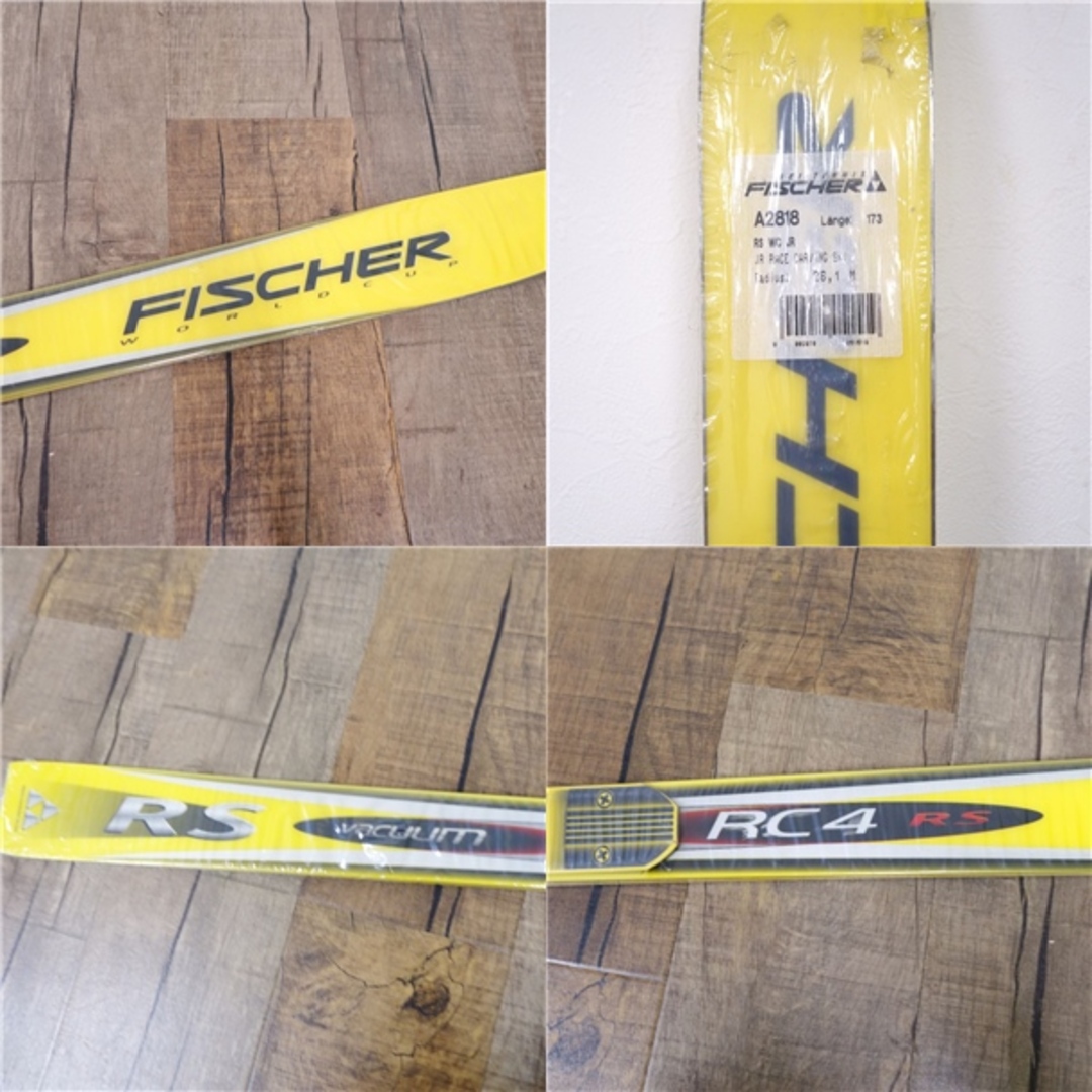 Fisher - 未使用 フィッシャー FISCHER JR RACE CARVING SKI Fisher - 未使用 フィッシャー FISCHER JR RACE CARVING SKI