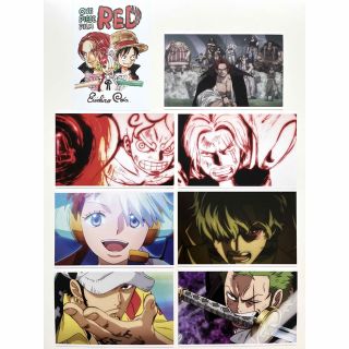 ONE PIECE   FILM RED  ポストカード(キャラクターグッズ)