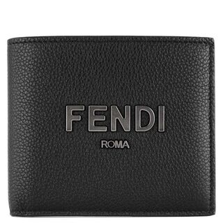 フェンディ(FENDI)の二つ折り財布 FENDI 7M0169 ブラック(折り財布)