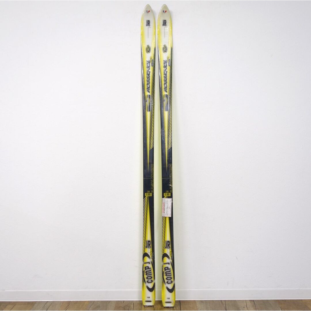 未使用 ロシニョール ROSSIGNOL COMP J 168cm JR Racing センター 60ｍｍ レーシング スキー板 アウトドア 約1230ｇ(一本あたり)168cmサイドカット