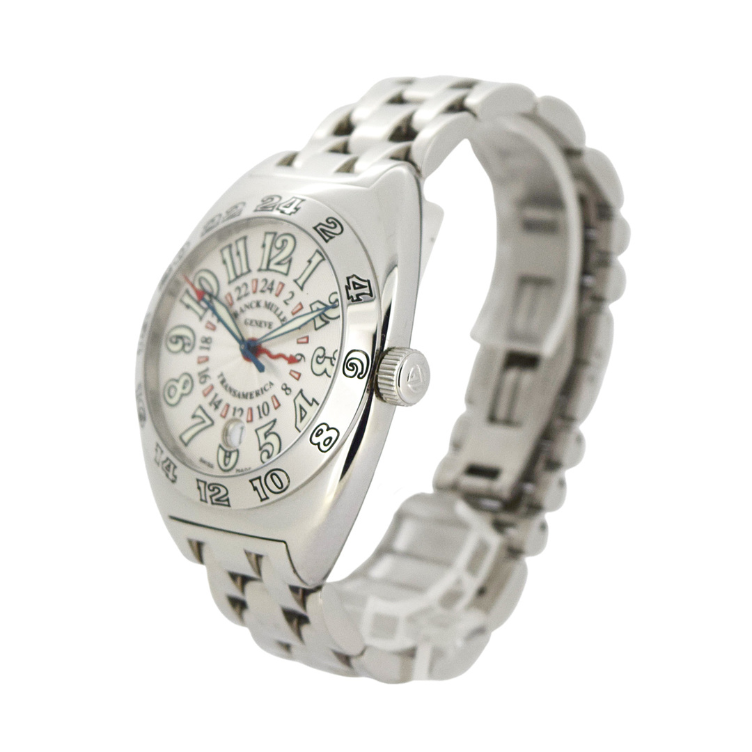 FRANCK MULLER フランクミュラー  トランスアメリカ ワールドワイドGMT  2000WW  メンズ 腕時計