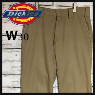 ディッキーズ(Dickies)の【美品人気デザイン】ディッキーズ　チノパンツ　人気色ベージュMサイズ　E488(ワークパンツ/カーゴパンツ)