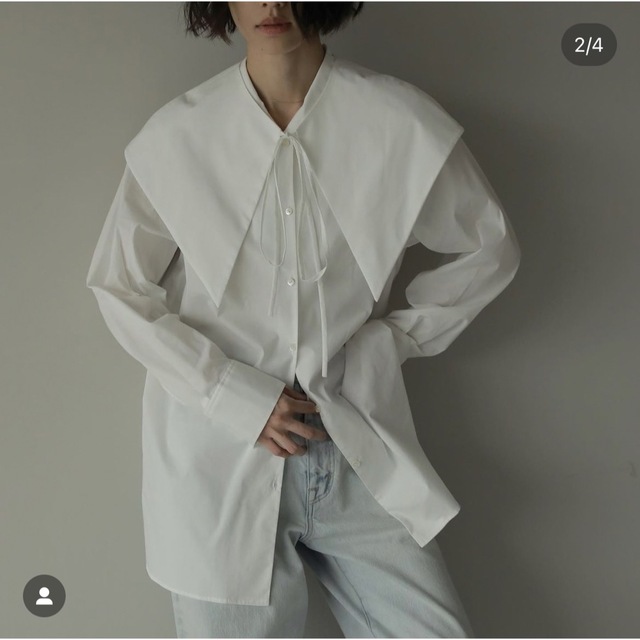 etre tokyo エトレトウキョウ ビックカラーシャツ 【保障できる】 36.0