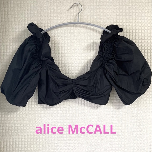 alice McCALL(アリスマッコール)のalice McCALL アリスマッコール　ブラウス　新品未使用 レディースのトップス(シャツ/ブラウス(半袖/袖なし))の商品写真