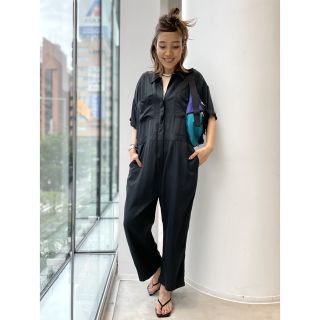 アパルトモンドゥーズィエムクラス(L'Appartement DEUXIEME CLASSE)の★タグ付き新品★アパルトモン Feminity All In One ブラック(オールインワン)