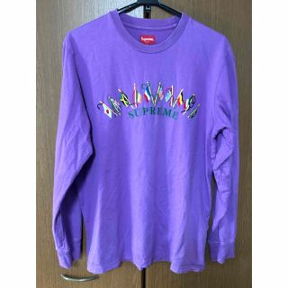 シュプリーム(Supreme)のsupreme ロンT(Tシャツ/カットソー(七分/長袖))