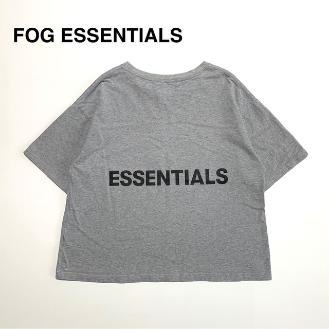 FEAR OF GOD(フィアオブゴッド)の☆良品 FOG エッセンシャルズ バックプリント ロゴ オーバーサイズ Tシャツ メンズのトップス(Tシャツ/カットソー(半袖/袖なし))の商品写真