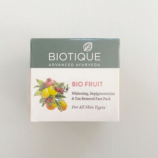 【BIOTIQUE】バイオテーク　フルーツ　ホワイトニングクリーム　50g(フェイスクリーム)