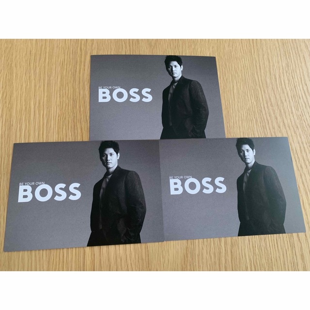 BOSS(ボス)のBOSS(大谷翔平)ポストカード エンタメ/ホビーのタレントグッズ(スポーツ選手)の商品写真