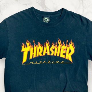 HHF THRASHER スラッシャー　ファイアー スペードタグ　長袖　Tシャツ(Tシャツ(長袖/七分))