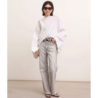 アパルトモンドゥーズィエムクラス(L'Appartement DEUXIEME CLASSE)のアパルトモン No Collar Volume Sleeve Blouse(シャツ/ブラウス(長袖/七分))