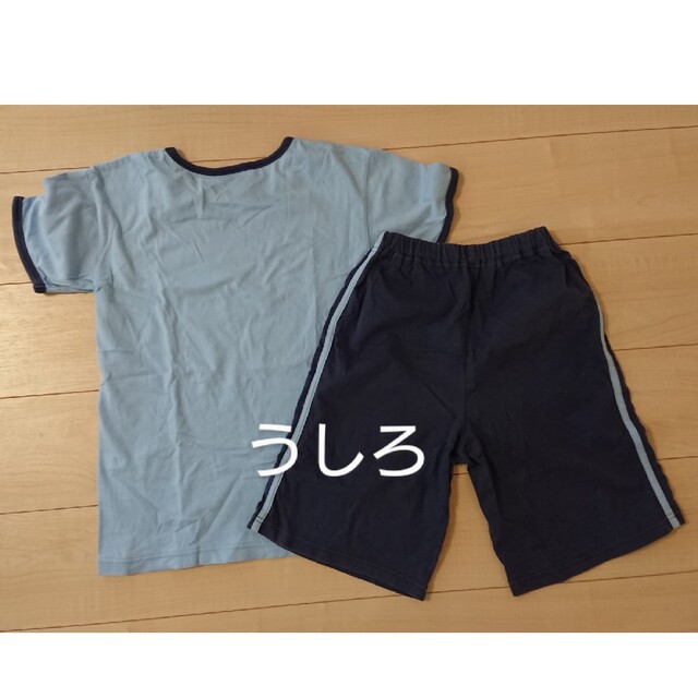 asics(アシックス)のキッズ服 Tシャツ＋ハーフパンツ asics サイズ140 キッズ/ベビー/マタニティのキッズ服男の子用(90cm~)(Tシャツ/カットソー)の商品写真