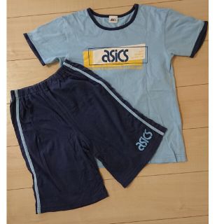 アシックスショウジ(asics)のキッズ服 Tシャツ＋ハーフパンツ asics サイズ140(Tシャツ/カットソー)
