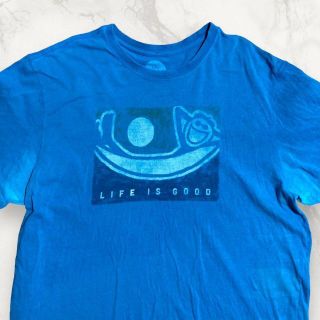 HHB Life is good ライフイズグッド　イラスト　プリント Tシャツ(Tシャツ/カットソー(半袖/袖なし))