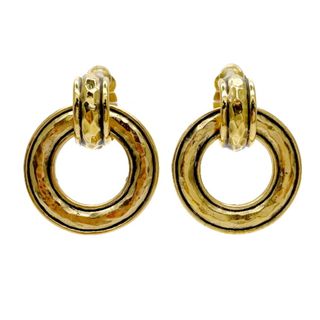 CHANEL - CHANEL サークル フープ ヴィンテージ オールド イヤリングの