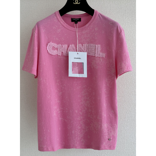 シャネル Tシャツ(レディース/半袖)(ピンク/桃色系)の通販 45点