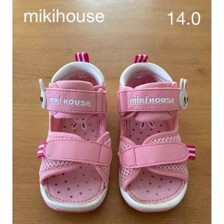 ミキハウス(mikihouse)のミキハウス　サンダル　うさこちゃん　14.0(サンダル)