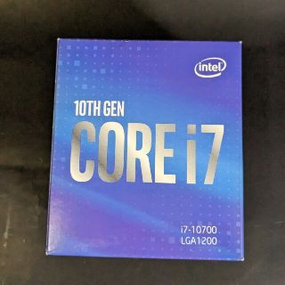 intel Core i7 10700 BOX(PCパーツ)