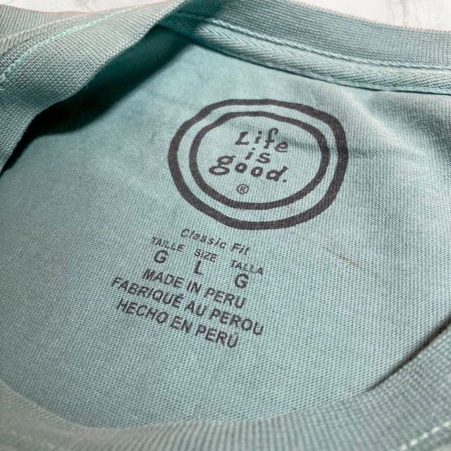 HGX Life is good ライフイズグッド　登山　シューズ　イラスト T メンズのトップス(Tシャツ/カットソー(半袖/袖なし))の商品写真