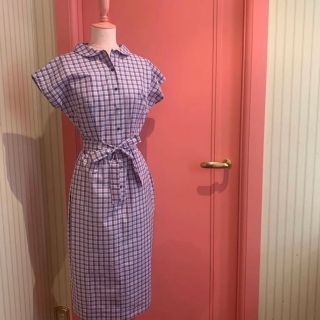 フィフィシャシュニル(FIFI CHACHNIL)のらむね様専用　Fifi Chachnil Mardi dress (Mauve)(ひざ丈ワンピース)