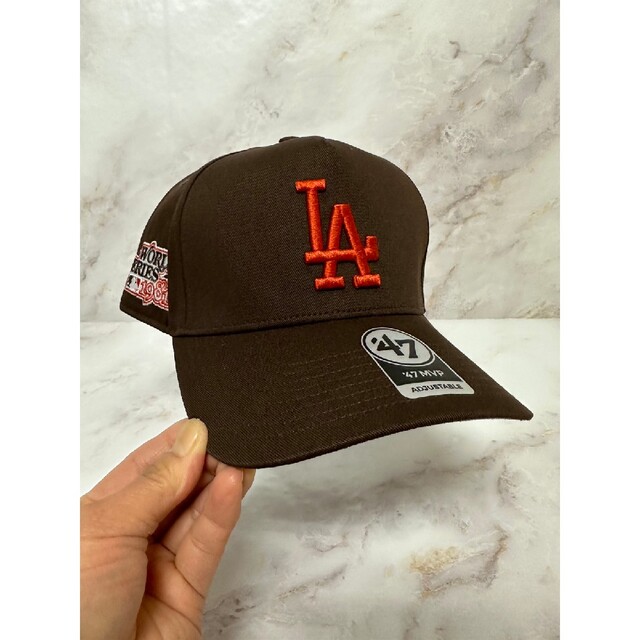 47 Brand(フォーティセブン)の47brand MVP ロサンゼルスドジャース ワールドシリーズ スナップバック メンズの帽子(キャップ)の商品写真