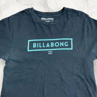 HGS BILLABONG 古着   黒 ビラボング　ロゴ　ボング Tシャツ(Tシャツ/カットソー(半袖/袖なし))