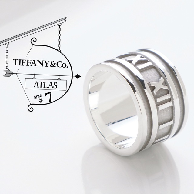 TIFFANY\u0026Co. ティファニー アトラス ワイド 925 バングル