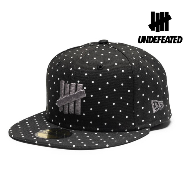 UNDEFEATED X NE ICON DOT FITTED black