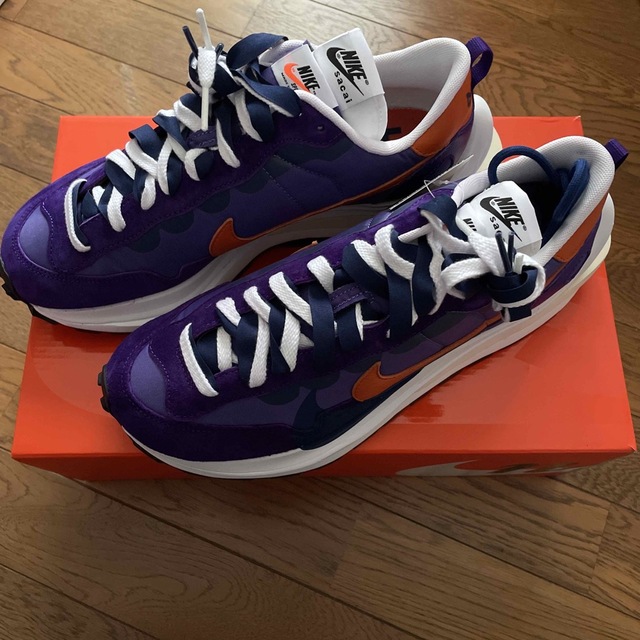 sacai×NIKE VAPOR WAFFLE "DARK IRIS" 28cm